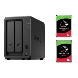 Synology DS723+ With 2X 8TB Seagate Ironwolf NAS HDD Bundle