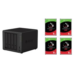 Synology DS923+ With 4X Seagate 6TB Ironwolf NAS HDD Bundle