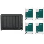 Synology DS1525+ With 4X Synology 3310 8TB NAS HDD Bundle