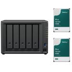 Synology DS1525+ With 2X Synology 3310 12TB NAS HDD Bundle