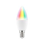 Brilliant Smart WiFi LED RGB Smart Light Bulb E14 C37, 350 Lumens, 4.5W, Dimmable, Bio-Rhythm Lighting Via BrilliantSmart App Remote Control Enabled 220 degrees Beam Angle