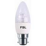FSL LED Bulb C38-5W-B22/BC Daylight 6500K , Non-Dimmable