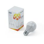 Nanoleaf Essentials WiFi LED RGB Smart Light Bulb , E27, maximum luminous flux of 1100lm, 9W RGB , Colour adjustable and Dimmable Remote Control Enabled