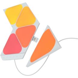 Nanoleaf Shapes Triangles Mini Starter Kit - 5 Pack, Create your own unique designs with modular light panels