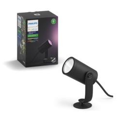 Philips HUE HUE629801 Outdoor Ambiance Lily LED Light Extension Spike Black 8W