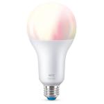 WIZ WIZ500001 Full Colour High Lumen 18.5W RGB A80 E27 WiFi and BT Bulb