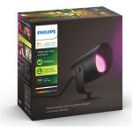 Philips Hue HUE842601 Outdoor Ambiance Lily Colour LED Light Spike Black 15W