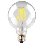 SAL LG95-27E27D-C SPHERE DECO 6W WW E27 Clear Dim 750 Lumens 240VAC Sunny Australia Lighting LED Lamp