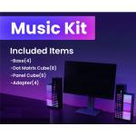 Yeelight Colourful RGB Music Kit Smart Cube Inlcuded Two Dot Matrix Cube, Two Panel Cube, Six Dot Matrix Cube Extension, Four Panel Cube Extension