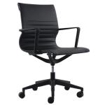 BURO Seating DIABLO CHAIR W/ FIXED ARMS BLK PU
