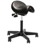 BURO Seating BAMBACH SADDLE SEAT NO BACK BLACK VINYL