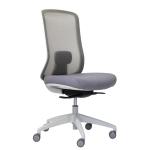 BURO Seating ELAN CHAIR LUMBAR GREY MESH S/SLID