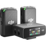DJI Mic 2-Person Compact Digital Wireless Microphone System - Recorder for Camera & Smartphone (2.4 GHz)