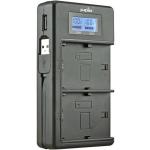 Jupio JDC2007  USB DEDICATED DUO CHARGER WITH LCD FOR NIKON EN-EL14A BATTERIES