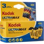 Kodak 6034052 UltraMax 400 Color Negative Film (35mm Roll Film, 24 Exposures, 3-Pack)