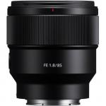 Sony FE 85mm f/1.8 Lens E-Mount Lens / Full-Frame Format - Aperture Range: f/1.8 to f/22