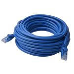 8Ware PL6A-15BLU Cat6A UTP Snagless Ethernet Cable - 15m - Blue