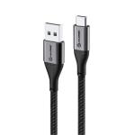 Alogic Super Ultra ULCA21.5-SGR USB 2.0 USB-C to USB-A Cable - 1.5m - Space Grey