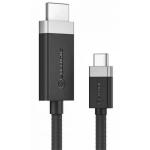Alogic Fusion Series USB-C to HDMI Cable - Male to Male - 1m - Up to 4K60Hz
