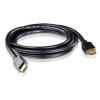 Aten HDMI 2.0 HDMI Cable - 3m 4K - 18Gbps - HDR - With Ethernet - Gold Plated - Tinned Copper Aten HDMI 2.0 HDMI Cable - 3m 4K - 18Gbps - HDR - With Ethernet - Gold Plated - Tinned Copper