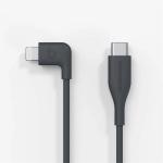 Bouncepad USB-C to Lightning Cable - 2m MFI Approved - Right Angled