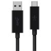 Belkin USB 3.1 USB-A to USB-C Cable - 1m - Black 10Gbps - Up to 3A - High Quality Belkin USB 3.1 USB-A to USB-C Cable - 1m - Black 10Gbps - Up to 3A - High Quality