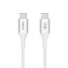 Belkin 240W Braided USB-C Cable - 1m - White Belkin 240W Braided USB-C Cable - 1m - White