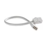 CMS Electracom TAG Soft Wiring Interconnecting Leads Cable - 20A - 500mm - White 3 Core - Starter