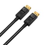 Cruxtec 1m DisplayPort Cable Gold Shell Connectors - Ver 1.2 - 4K/60Hz