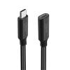 Cruxtec USB-C Male to USB-C Female Extension Cable - 50cm 10Gb - 100W Cruxtec USB-C Male to USB-C Female Extension Cable - 50cm 10Gb - 100W