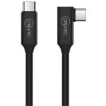 Cruxtec 5m USB-C to USB-C 90 degree angle VR Cable ---   Compatible with Oculus Link Cable/ Quest 2