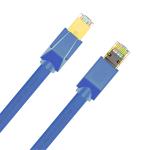 Cruxtec Cat8 Ethernet Cable - 5m - Blue -  40Gb / SFTP Triple Shielding - Gold-Plated RJ45 Connectors