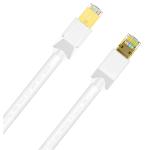 Cruxtec Cat8 Ethernet Cable - 5m - White 40Gb / SFTP Triple Shielding
