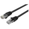 Cruxtec Cat6 Ethernet Cable - 0.3m - Black Cruxtec Cat6 Ethernet Cable - 0.3m - Black