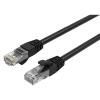 Cruxtec Cat6 Ethernet Cable - 0.5m - Black Cruxtec Cat6 Ethernet Cable - 0.5m - Black