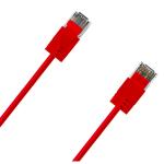 Cruxtec Cat6A Ultra Slim Ethernet Cable - 1.5m - Red