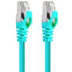 Cruxtec Cat7 Ethernet Cable - 10m - Green 10Gb / SFTP Triple Shielding / Oxygen Free Copper Conductor / Gold-plated RJ45 Connectors with Nickel-plated Copper Shell /  Fluke Test Passed