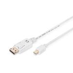 Digitus AK-340102-020-W mini DisplayPort v1.1 Male to DisplayPort Male Cable - 2m