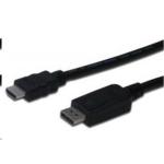Digitus DK-340300-020-S 2m DisplayPort to HDMI Cable. Suitable for connecting computers to monitors that do not have a DisplayPort, i.e. Flat Panel Televisions.