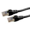 Dynamix PLK-C6A-PP Cat6 RJ45 Patch Lead - 30cm - Black UTP - T568A - 250MHz - 24AWG - Slimline - Snagless - Gold Plated Dynamix PLK-C6A-PP Cat6 RJ45 Patch Lead - 30cm - Black UTP - T568A - 250MHz - 24AWG - Slimline - Snagless - Gold Plated
