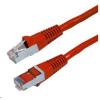 Dynamix PLR-AUGS-PP Cat6A RJ45 Patch Lead - 30cm - Red S/FTP - Shielded - 10G - 26AWG - 500MHz - Slimline - Gold Plated Dynamix PLR-AUGS-PP Cat6A RJ45 Patch Lead - 30cm - Red S/FTP - Shielded - 10G - 26AWG - 500MHz - Slimline - Gold Plated