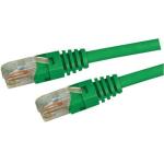 Dynamix PLSSG-C6A-1.25 Cat6A RJ45 Patch Lead - 1.25m - Green S/FTP - Shielded - 10G - 34AWG - Ultra-Slim - Gold Plated - PoE 802.3af