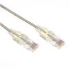 Dynamix PLSGY-C6-0.75 Cat6A RJ45 Patch Lead - 75cm - Grey UTP - 10G - 30AWG - Ultra-Slim - Gold Plated - PoE 802.3af Dynamix PLSGY-C6-0.75 Cat6A RJ45 Patch Lead - 75cm - Grey UTP - 10G - 30AWG - Ultra-Slim - Gold Plated - PoE 802.3af