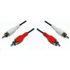 Dynamix CA-2RCA-10 Audio 2 RCA to 2 RCA Cable - 10m - Red & White Dynamix CA-2RCA-10 Audio 2 RCA to 2 RCA Cable - 10m - Red & White
