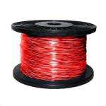 Dynamix C-2CPPC-300 2C 1.13mm Bare Copper Figure 8 Parallel Power Cable - 300m - Red / Black Meter Marked - 16/0.3 x 2 Core - V-90 - 50V AC / 120V