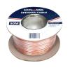 Dynamix CA-SPK16-50 16AWG/1.31mm2 Speaker Cable - 50m OFC - 25/0.25BC x 2C - Clear PVC Insulation - O.D 2.6 x 5.2mm - Meter Marked Dynamix CA-SPK16-50 16AWG/1.31mm2 Speaker Cable - 50m OFC - 25/0.25BC x 2C - Clear PVC Insulation - O.D 2.6 x 5.2mm - Meter Marked
