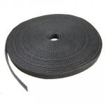 Dynamix CAB2025V Hook & Loop Roll - 20m x 25mm - Black Dual Sided