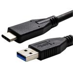 Dynamix C-U3.1CA-3 USB-C 3.1 to USB-A Cable - 3m - Black