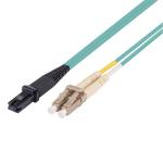Dynamix FL-CUSTOM1 OM3 LC to MT-RJ Fibre Lead - 2m - Aqua 62.5 Micron - Duplex - Multimode - LSZH Jacket
