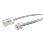 Dynamix C-RJ1245-5 4C RJ12 to RJ45 Cable - 5m - Grey All Pins Connected Crossed